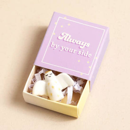 Tiny Matchbox Ceramic Tokens - Benny and Mollie