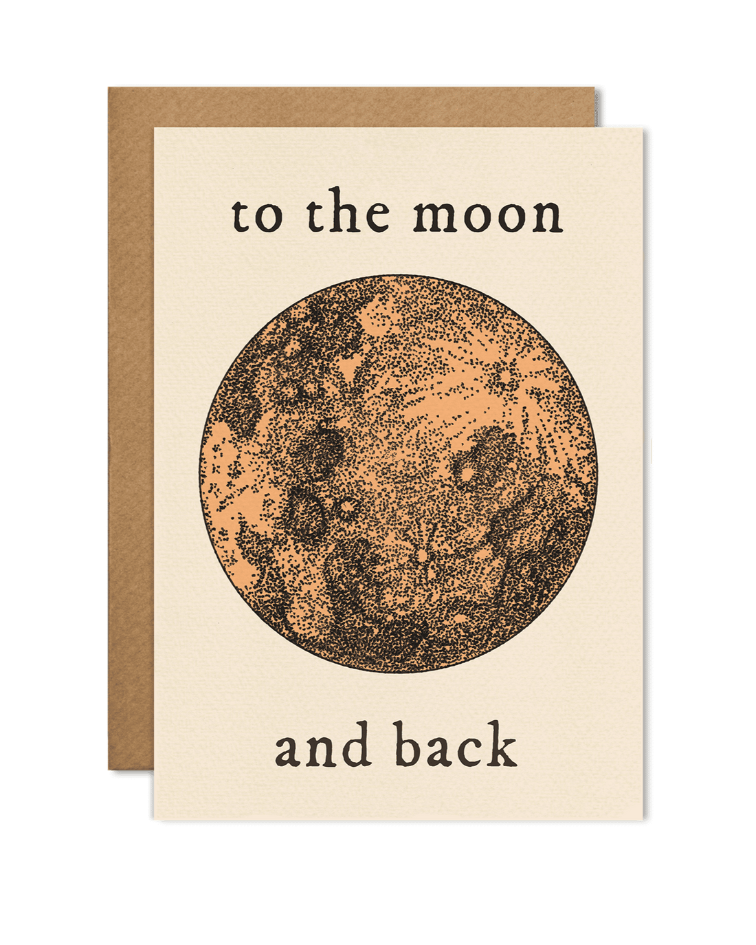 To The Moon And Back Card