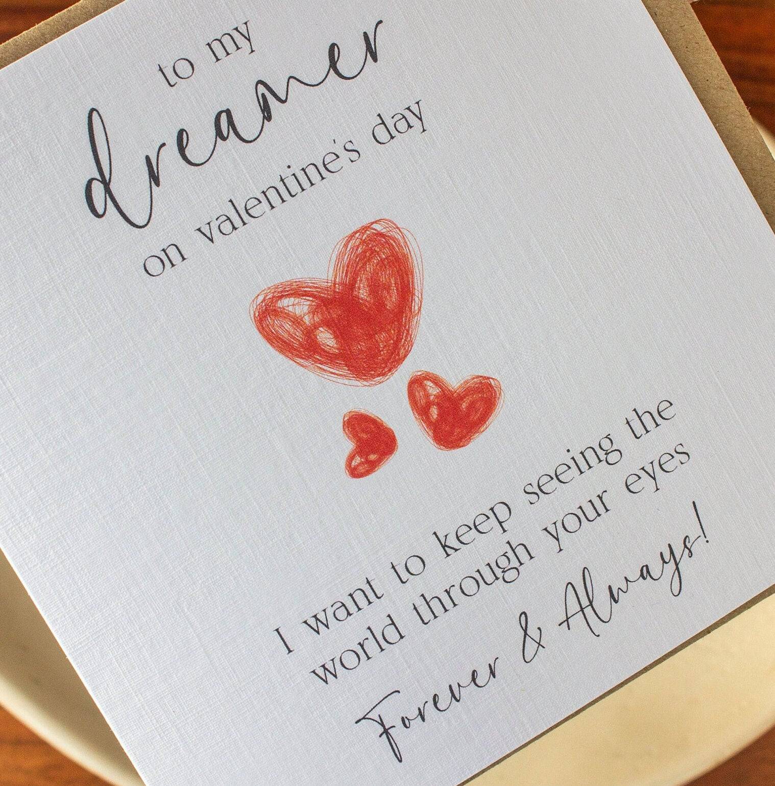 Valentine’s Day Dreamer Card