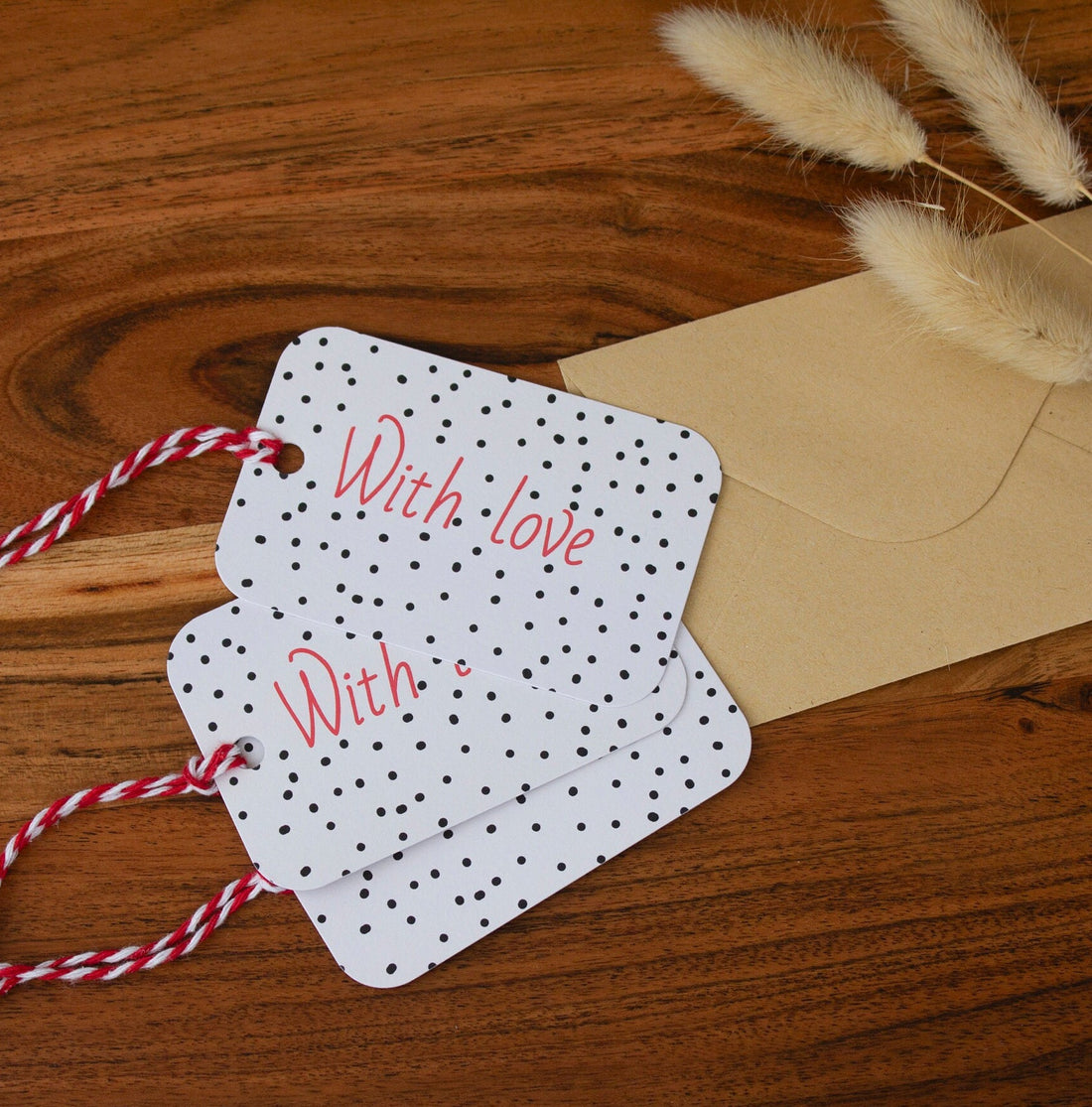 Polka Dot Gift Tags - Benny and Mollie