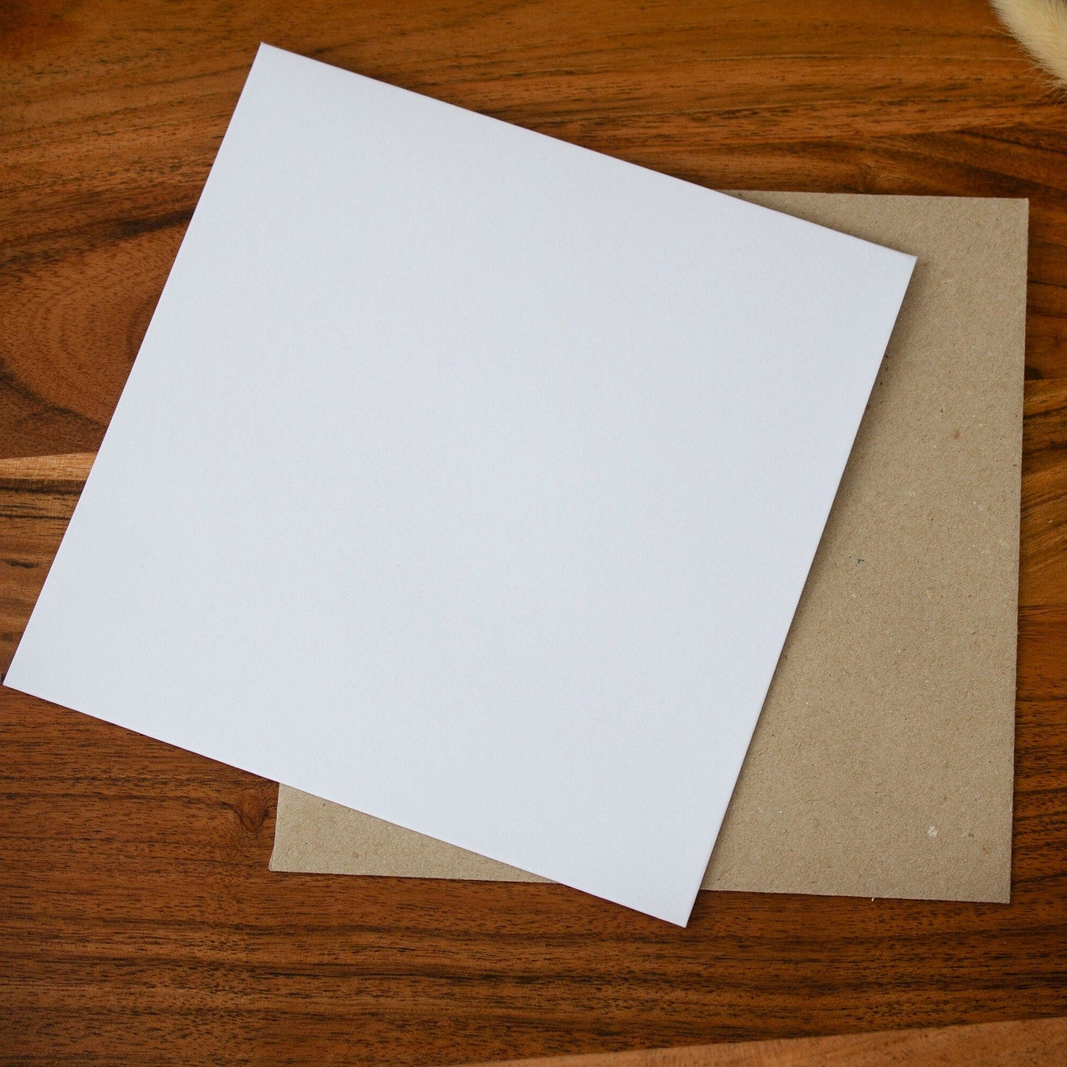 white and kraft envelopes placed on table