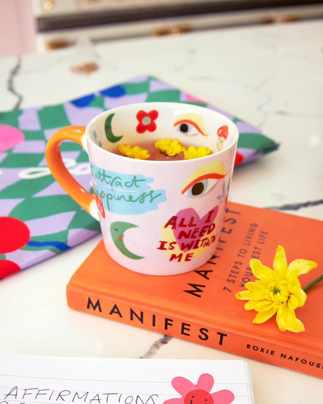 Manifesting Mantras Mug – New Bone China